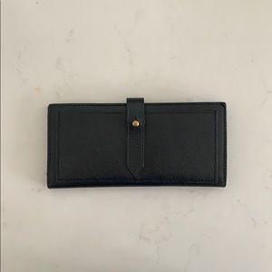 Madewell The Post Wallet in True Black